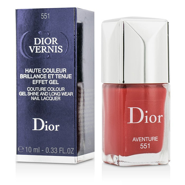 Christian Dior Dior Vernis Couture Colour Gel Shine & Long Wear Nail Lacquer - # 551 Aventure 10ml/0.33oz