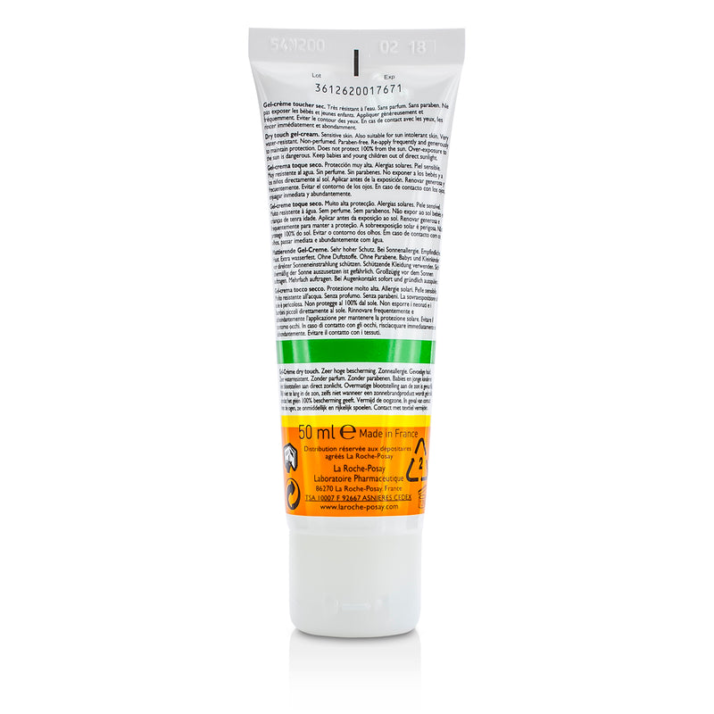 La Roche Posay Anthelios XL 50 Anti-Shine Dry Touch Gel-Cream SPF 50+ - For Sun & Sun Intolerant Skin  50ml/1.69oz