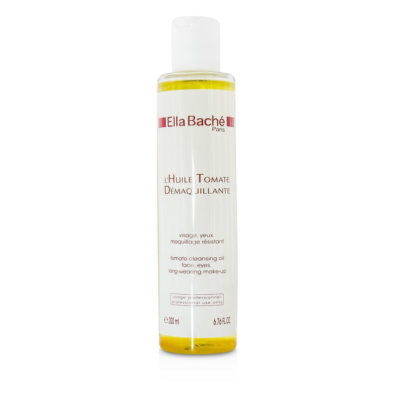 Ella Bache Tomato Cleansing Oil for Face & Eyes, Long-Wearing Make-Up (Salon Product) 