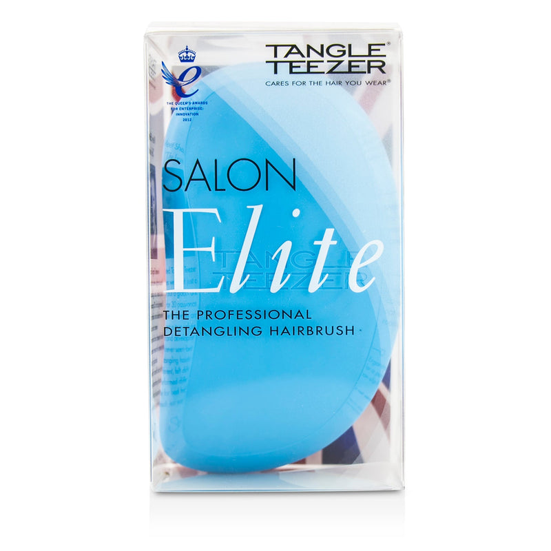 Tangle Teezer Salon Elite Professional Detangling Hair Brush - Blue Blush (For Wet & Dry Hair) 