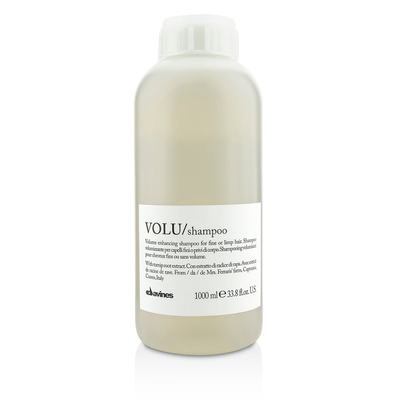 Davines Volu Volume Enhancing Shampoo (For Fine or Limp Hair)  1000ml/33.8oz