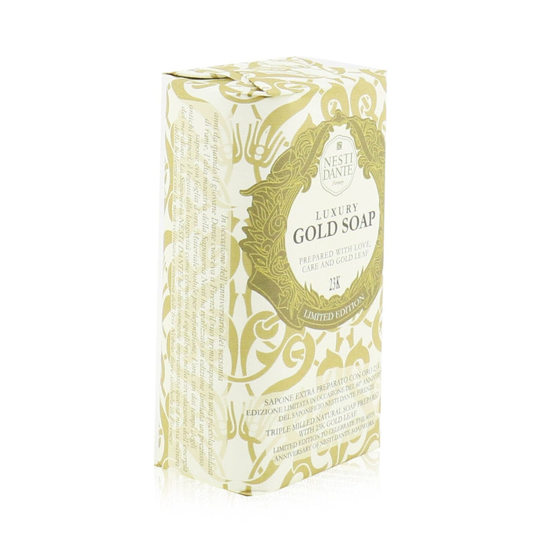 Nesti Dante 60 Anniversary Luxury Gold Soap With Gold Leaf (Limited Edition) 