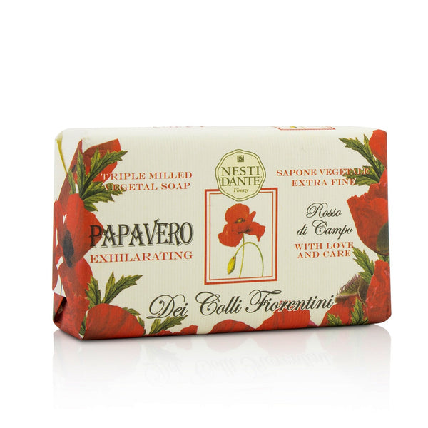 Nesti Dante Dei Colli Fiorentini Triple Milled Vegetal Soap - Poppy 