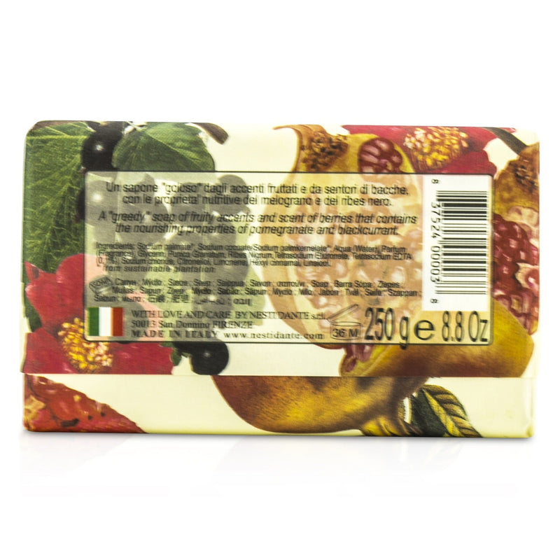 Nesti Dante Il Frutteto Nourishing Soap - Pomegranate & Blackcurrant 