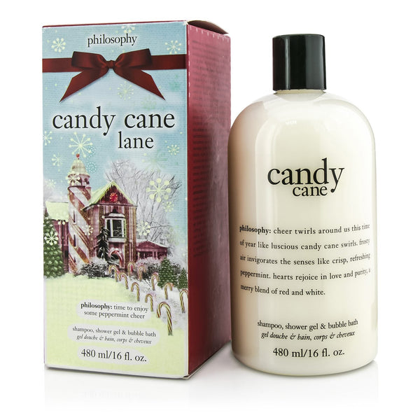 Philosophy Candy Cane Lane Shampoo, Shower Gel & Bubble Bath 
