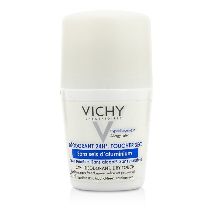 Vichy 24Hr Deodorant Dry Touch Roll-On (For Sensitive Skin) 50ml/1.69oz