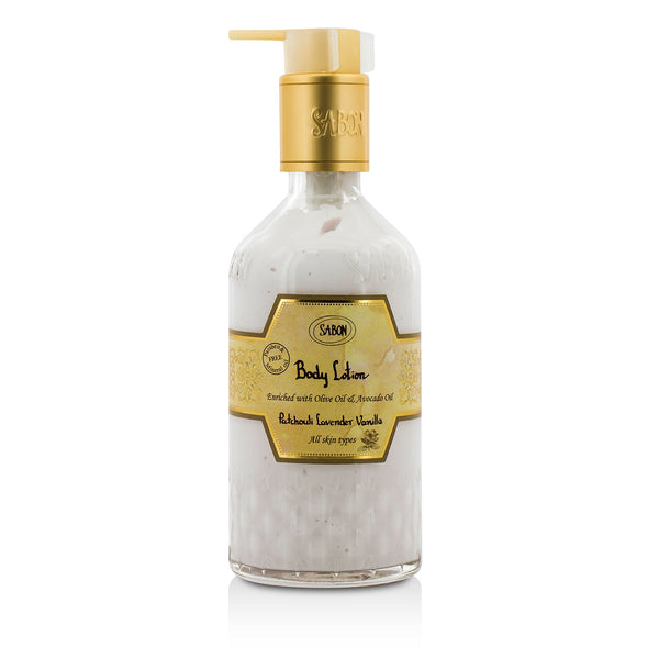 Sabon Body Lotion - Patchouli Lavender Vanilla (With Pump)  200ml/7oz