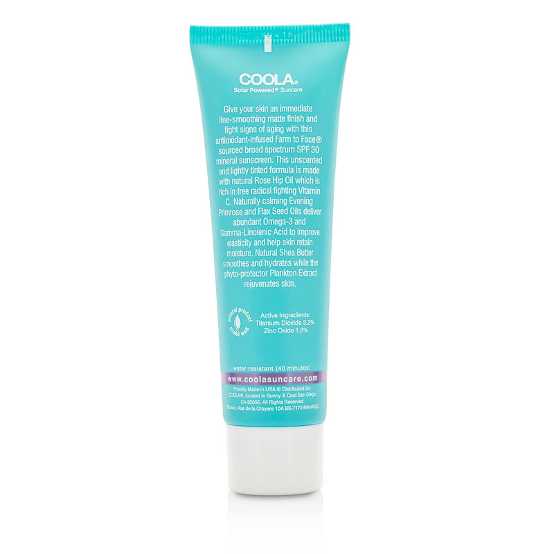 Coola Mineral Face Matte Tint SPF 30 - Unscented  50ml/1.7oz