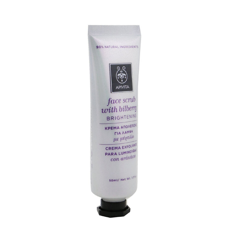 Apivita Face Scrub with Bilberry - Brightening  50ml/1.77oz