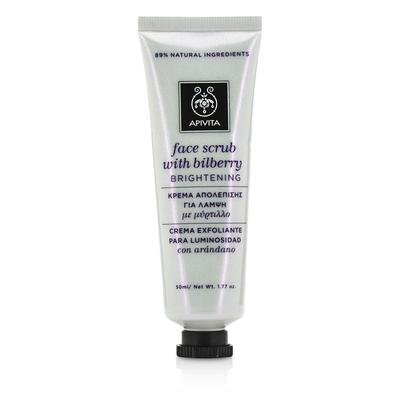 Apivita Face Scrub with Bilberry - Brightening  50ml/1.77oz