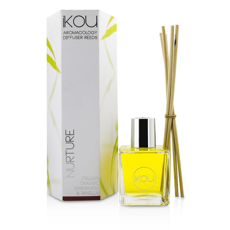 iKOU Aromacology Diffuser Reeds - Nurture (Italian Orange Cardamom & Vanilla - 9 months supply) 