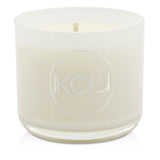 iKOU Eco-Luxury Aromacology Natural Wax Candle Glass - Happiness (Coconut & Lime) 