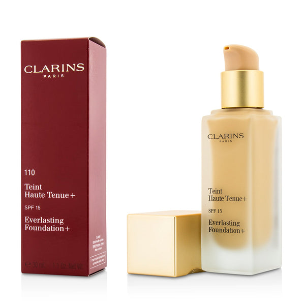 Clarins Everlasting Foundation+ SPF15 - # 110 Honey  30ml/1.1oz