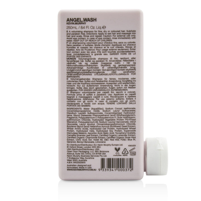 Kevin.Murphy Angel.Wash (A Volumising Shampoo - For Fine, Dry or Coloured Hair)  250ml/8.4oz