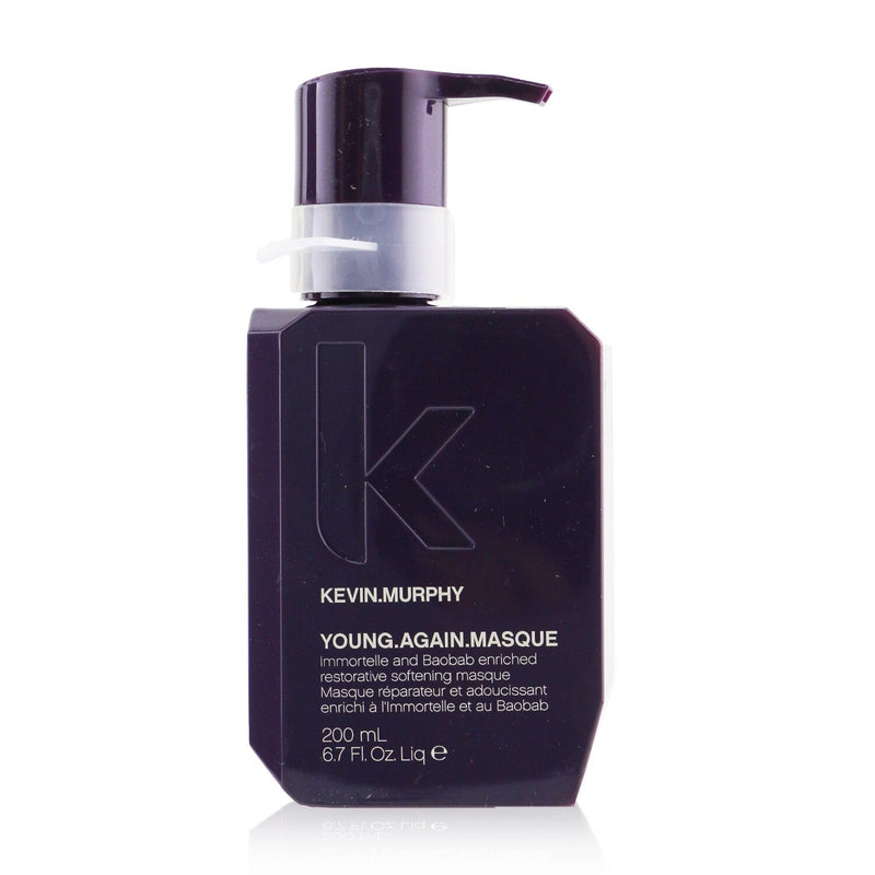 Kevin.Murphy Young.Again.Masque (Immortelle and Baobab Infused Restorative Softening Masque - To Dry Damaged or Brittle Hair) 