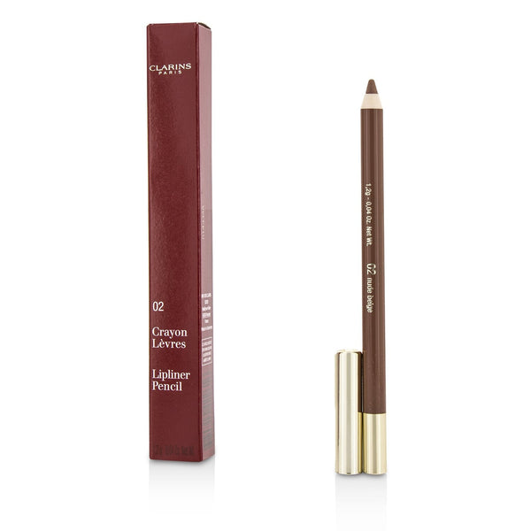 Clarins Lipliner Pencil - #02 Nude Beige 