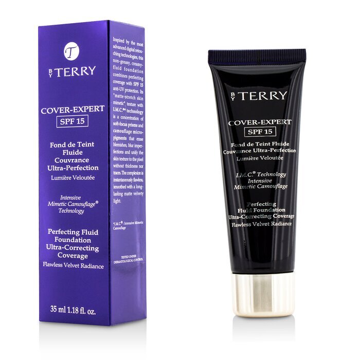 By Terry Cover Expert Perfecting Fluid Foundation SPF15 - # 09 Honey Beige 35ml/1.18oz