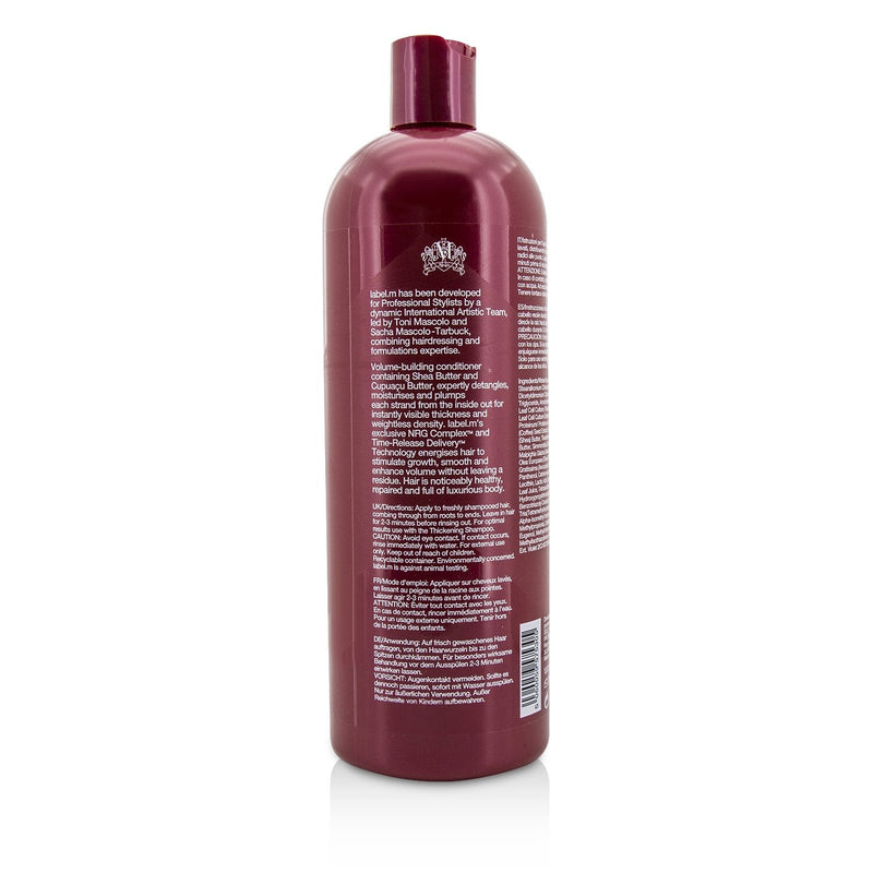 Label.M Thickening Conditioner (Hydrates and Nourishes Whilst Infusing Hair with Weightless Volume For Long-Lasting Body and Lift) 