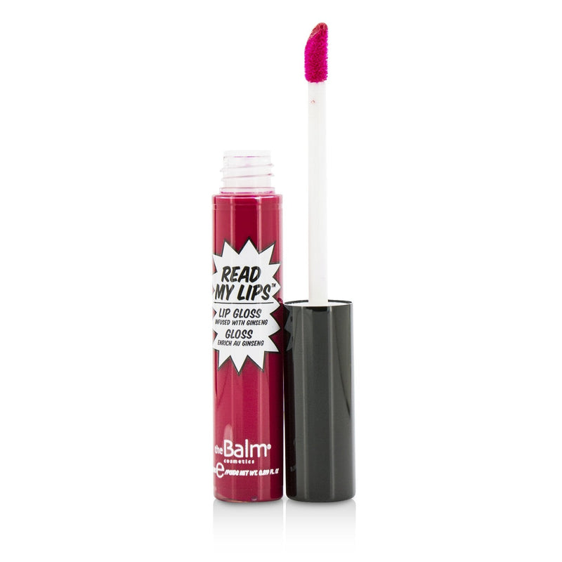 TheBalm Read My Lips (Lip Gloss Infused With Ginseng) - #Hubba Hubba!  6.5ml/0.219oz