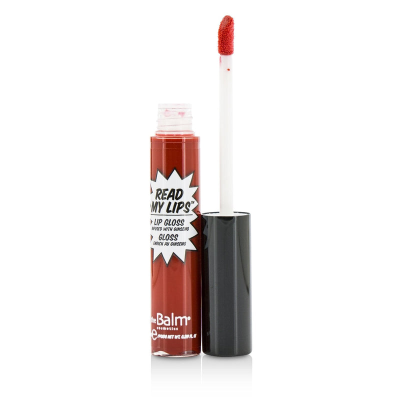 TheBalm Read My Lips (Lip Gloss Infused With Ginseng) - #Wow!  6ml/0.219oz
