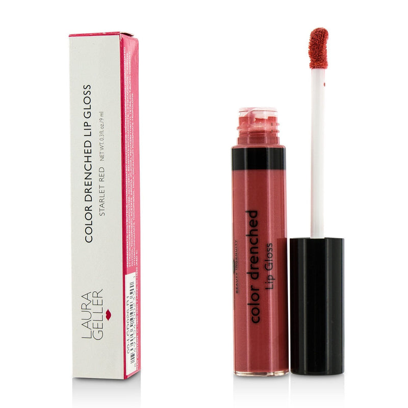 Laura Geller Color Drenched Lip Gloss - #Guava Delight  9ml/0.3oz