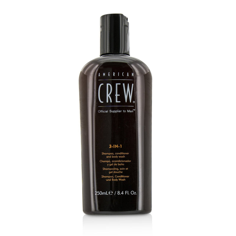 American Crew Men 3-IN-1 Shampoo, Conditioner & Body Wash 