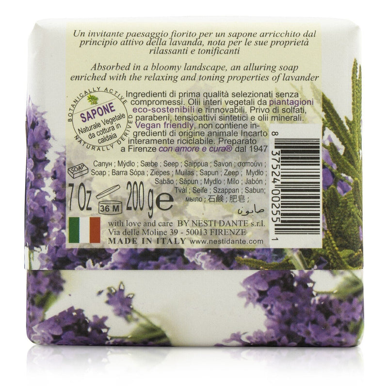 Nesti Dante Marsiglia Toscano Triple Milled Vegetal Soap - Lavanda Toscana  200g-7oz