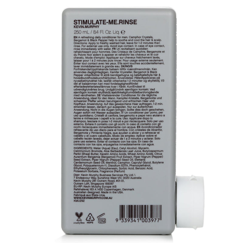 Kevin.Murphy Stimulate-Me.Rinse (Stimulating and Refreshing Conditioner - For Hair & Scalp)  250ml/8.4oz