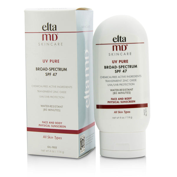 EltaMD UV Pure Water-Resistant Face & Body Physical Sunscreen SPF 47 