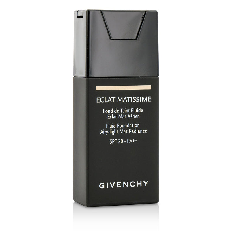 Givenchy Eclat Matissime Fluid Foundation SPF 20 - # 1 Mat Porcelain 