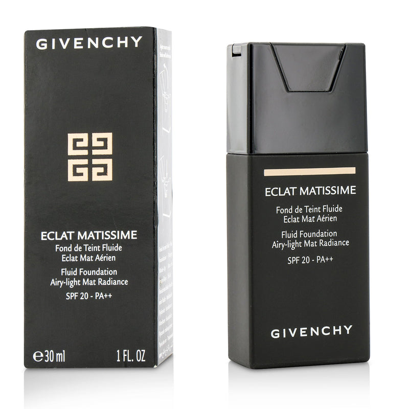 Givenchy Eclat Matissime Fluid Foundation SPF 20 - # 1 Mat Porcelain 