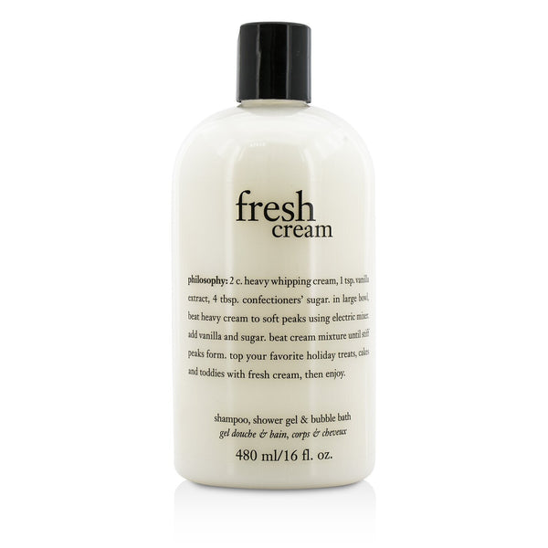 Philosophy Fresh Cream Shampoo, Shower Gel & Bubble Bath 