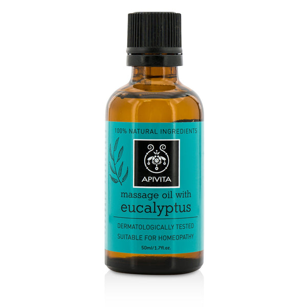 Apivita Massage Oil With Eucalyptus 