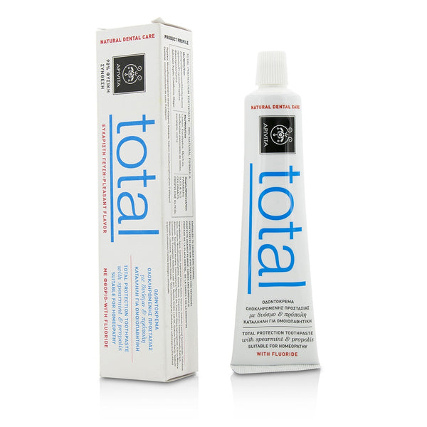 Apivita Total Protection Toothpaste With Spearmint & Propolis 