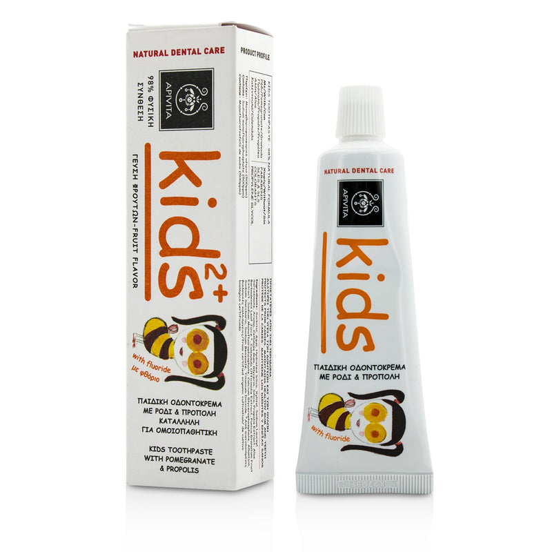 Apivita Kids Toothpaste With Pomegranate & Propolis 