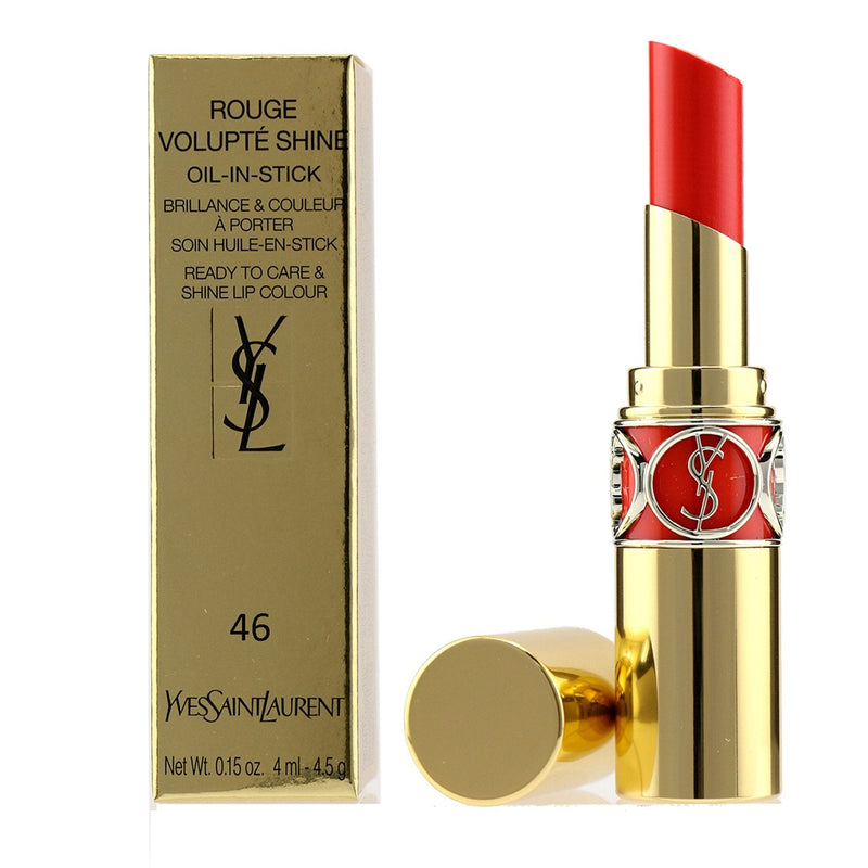 Yves Saint Laurent Rouge Volupte Shine - # 46 Orange Perfecto  3.2g/0.11oz