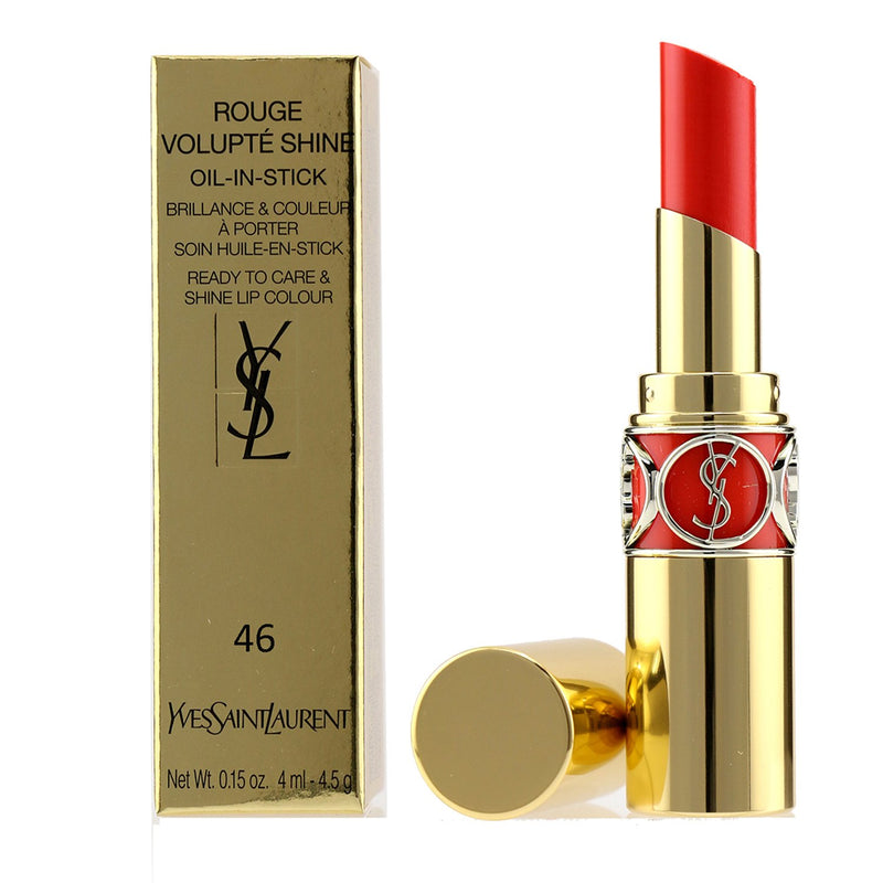 Yves Saint Laurent Rouge Volupte Shine - # 46 Orange Perfecto  3.2g/0.11oz