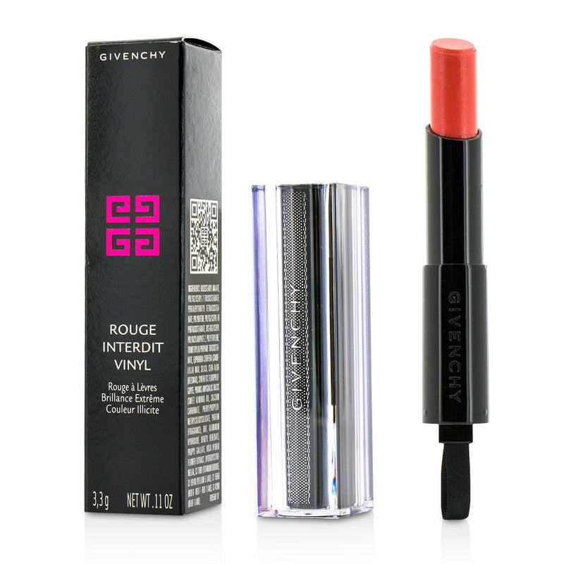 Givenchy Rouge Interdit Vinyl Extreme Shine Lipstick - # 09 Corail Redoutable 