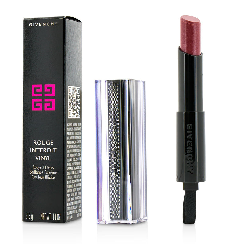 Givenchy Rouge Interdit Vinyl Extreme Shine Lipstick - # 03 Rose Mutin  3.3g/0.11oz