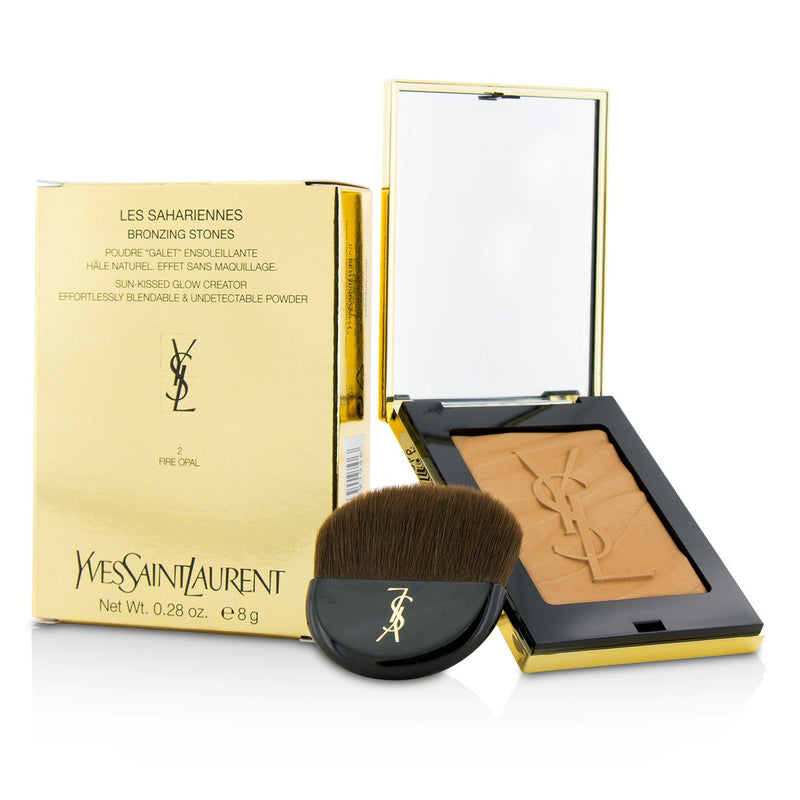Yves Saint Laurent Les Sahariennes Bronzing Stones Sun Kissed Glow Creator - # 2 Fire Opal (Medium) 