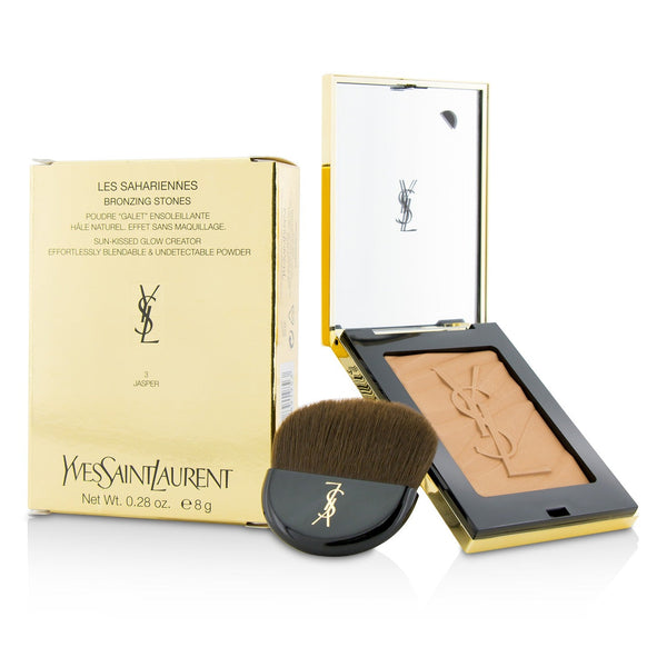Yves Saint Laurent Les Sahariennes Bronzing Stones Sun Kissed Glow Creator - # 3 Jasper (Deep)  8g/0.28oz