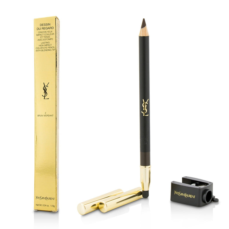 Yves Saint Laurent Dessin Du Regard Lasting High Impact Color Eye Pencil - # 2 Brun Mordant 
