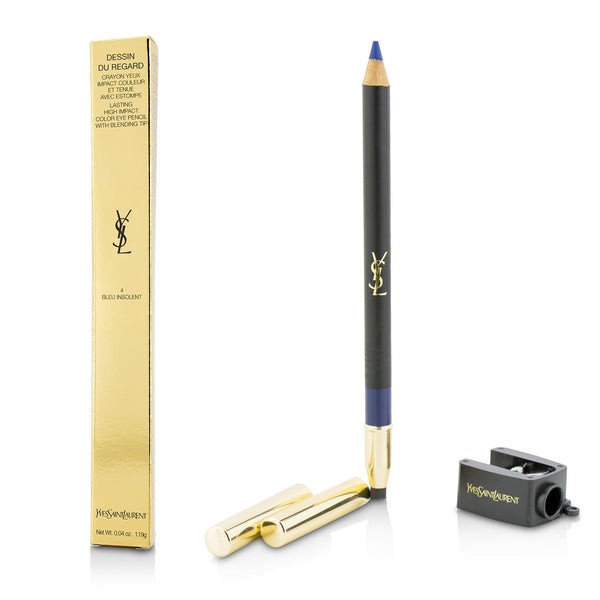 Yves Saint Laurent Dessin Du Regard Lasting High Impact Color Eye Pencil - # 4 Bleu Insolent 