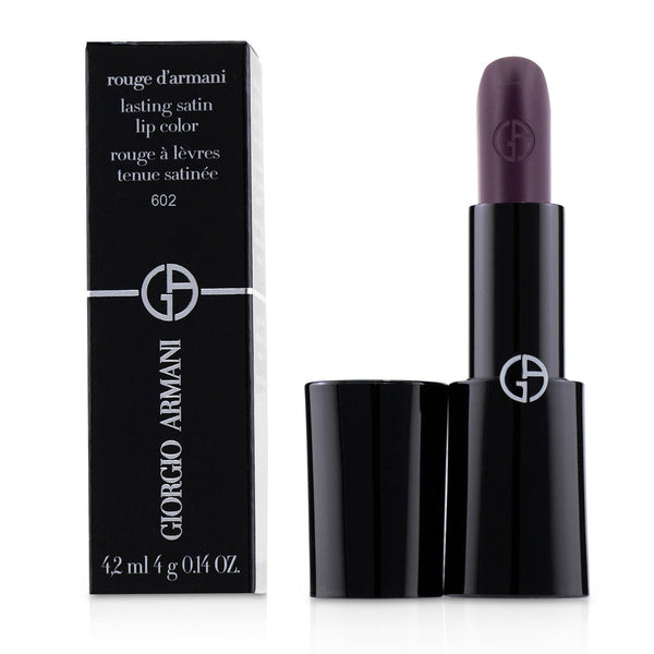 Giorgio Armani Rouge d'Armani Lasting Satin Lip Color - # 602 Night Viper 