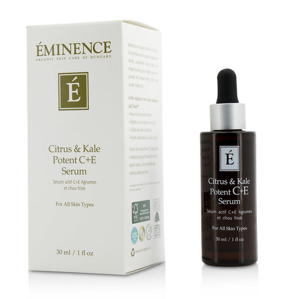 Eminence Citrus & Kale Potent C+E Serum - For All Skin Types 