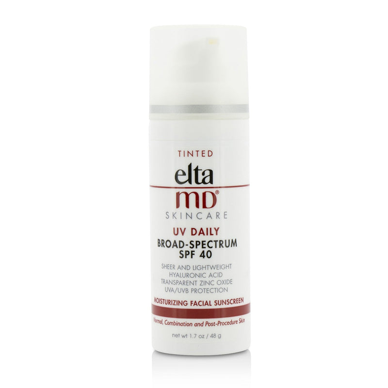 EltaMD UV Daily Moisturizing Facial Sunscreen SPF 40 - For Normal, Combination & Post-Procedure Skin - Tinted 