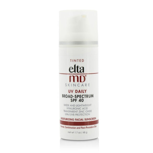 EltaMD UV Daily Moisturizing Facial Sunscreen SPF 40 - For Normal, Combination & Post-Procedure Skin - Tinted 48g/1.7oz