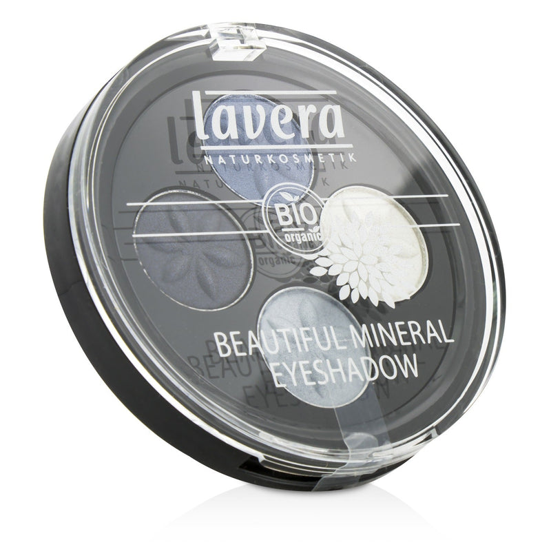 Lavera Beautiful Mineral Eyeshadow Quattro - # 01 Smoky Grey  4x0.8/0.026oz