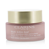 Clarins Multi-Active Day Targets Fine Lines Antioxidant Day Cream - For Dry Skin 