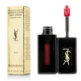 Yves Saint Laurent Rouge Pur Couture Vernis A Levres Vinyl Cream Creamy Stain - # 401 Rouge Vinyle 